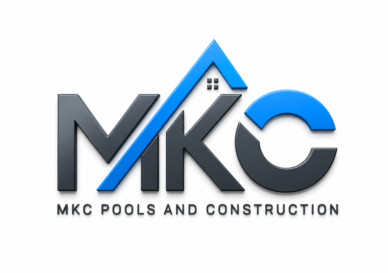 MKC Pools & Construction Logo
